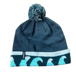 NWOT Patagonia Powder Town Beanie – Pom-Pom – Recycled Knit Snow Ski Winter